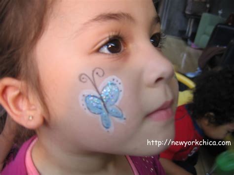 face paint cheek | Face painting featured on New York Chica « Press « Kids Party ... | Face ...