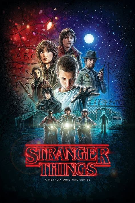 Stranger Things Cast - Athena Posters