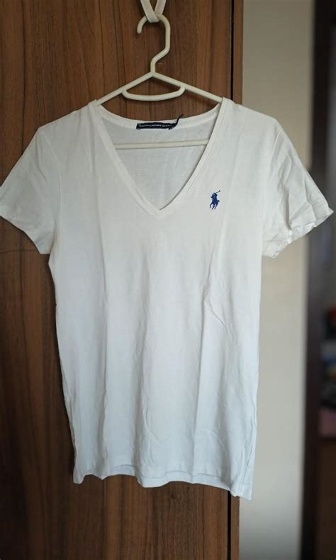 Ralph Lauren White shirt, Women's Fashion, Tops, Shirts on Carousell