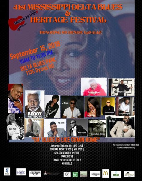 Performers | Mississippi Delta Blues & Heritage Festival