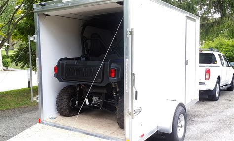 Enclosed Utv Trailer