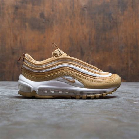 nike women air max 97 wheat wheat club gold club gold