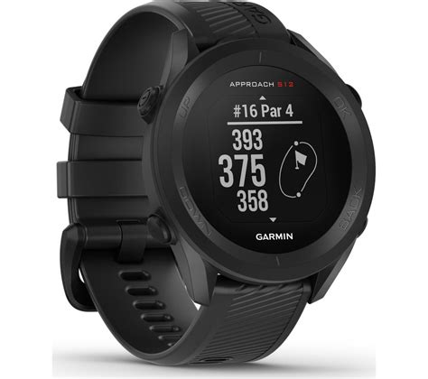 GARMIN Approach S12 Golf Watch - Black Fast Delivery | Currysie