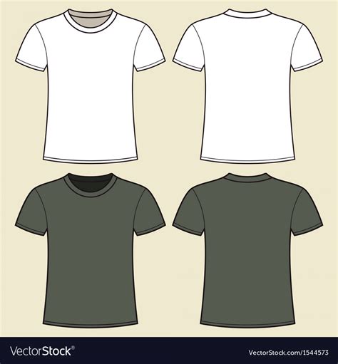 T Shirt Vector Template Illustrator at Vectorified.com | Collection of ...