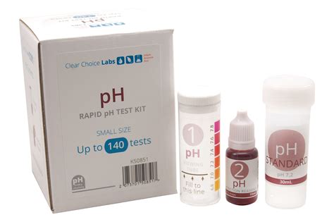 Rapid pH Test Kit – Clear Choice Labs