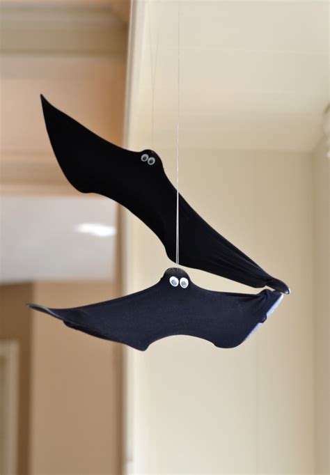 DIY Halloween Bat Decorations | Good in the Simple