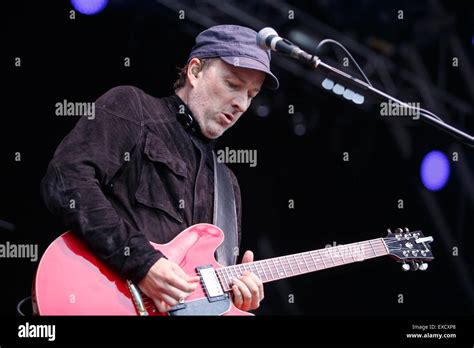 Manchester, UK. 11th July 2015. Former Doves members Jez Williams and ...