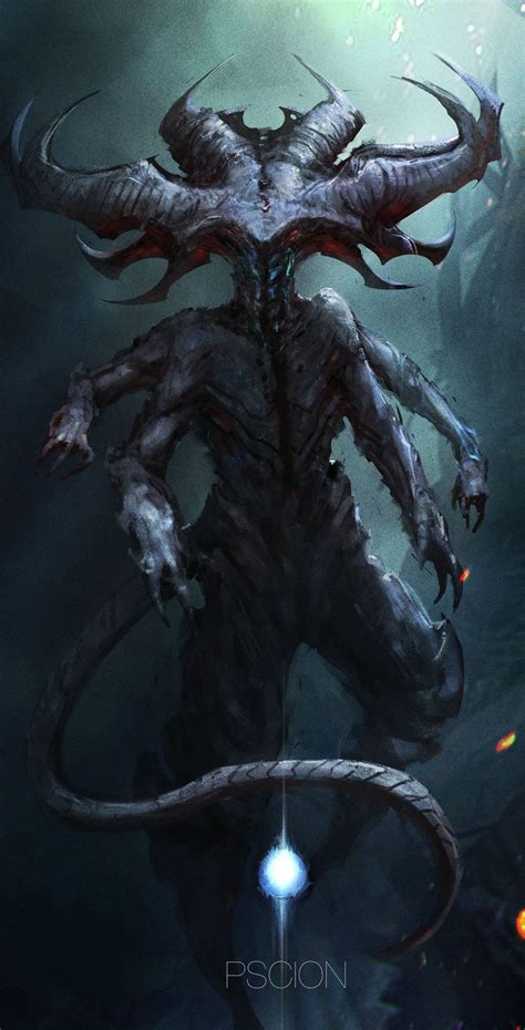 Pscion by cloudminedesign on deviantART | Monster concept art, Dark creatures, Creature concept art