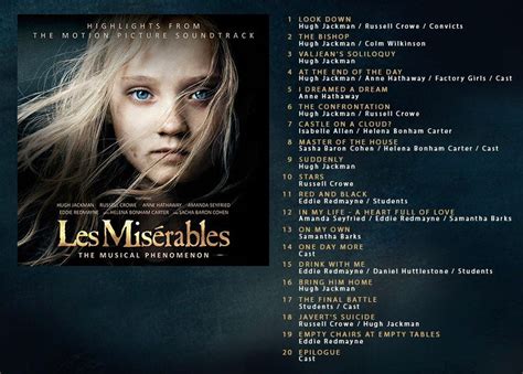 The Les Misérables 2012 Movie official soundtrack http://www.amazon.com ...