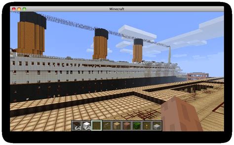 Rms Titanic(Liverpool)1912 Minecraft Project