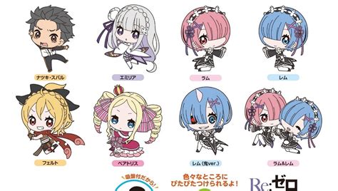 Re:Zero -Starting Life in Another World- Rubber Q Straps! | Anime News ...