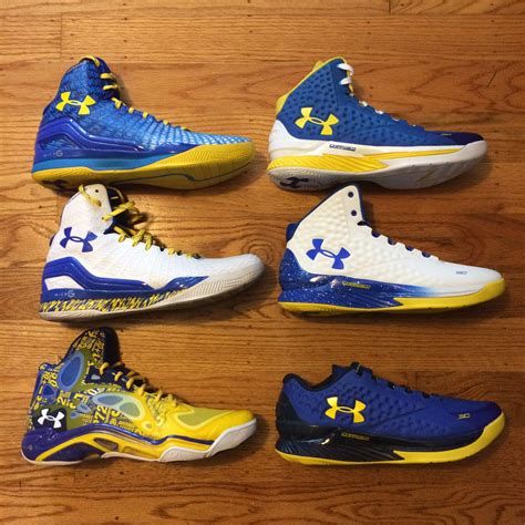 Part-of-my-steph-curry-warriors-colorways-shoe-collection | Collectionzz