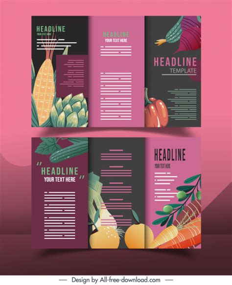 Food flyer vectors free download graphic art designs