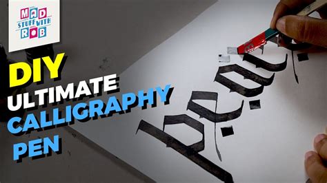 How To Make An Ultimate Calligraphy Pen - YouTube