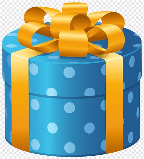 파란색 선물 상자 그림, 선물 상자, 타원형 파란색 점선 선물 상자, 클립 아트, 선물 상자, 재료 png | PNGWing