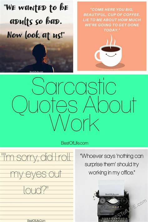 Funny Quotes Sarcastic Quotes About Work Colleagues - Some really ...