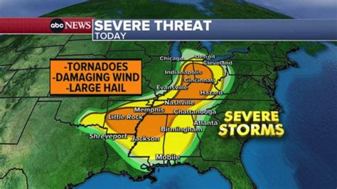 Severe storms move toward East Coast after spawning deadly tornadoes in Midwest | Rock 101