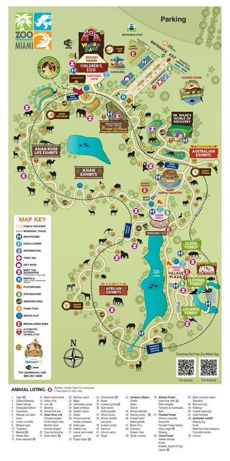 Zoo Map | Zoo Miami | Travel | Pinterest | Miami, Zoos and Maps