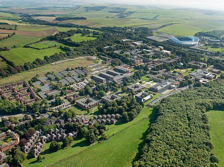 aerial view of campus - NEON