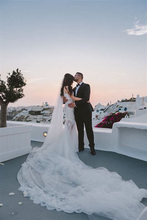 Santorini Wedding | POPSUGAR Love & Sex