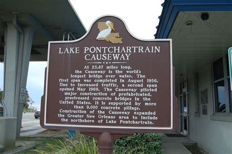 Lake Pontchartrain Causeway, Mandeville, St. Tammany Parish, Louisiana ...