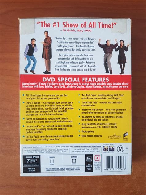 Seinfeld Season 1 & 2 DVD set, Hobbies & Toys, Music & Media, CDs ...