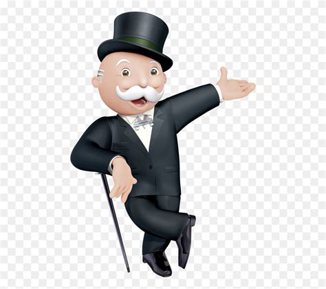 Mr Monopoly Png Png Image - Monopoly Man PNG - FlyClipart