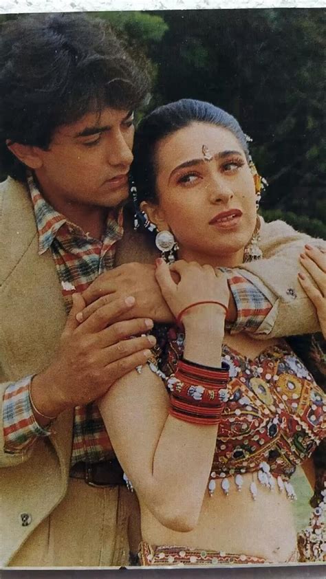 Aamir khan Karisma kapoor Raja Hindustani postcard series - Unseen ...