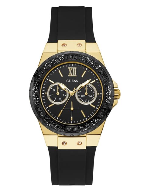 Black Multifunction Watch | GUESS