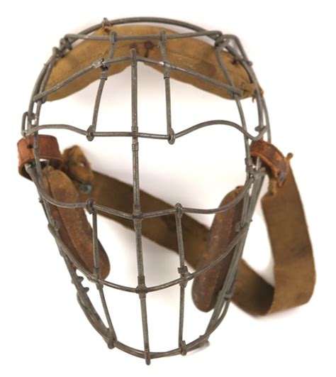 Lot Detail - 1910's Game Worn Catcher's Mask (MEARS LOA)