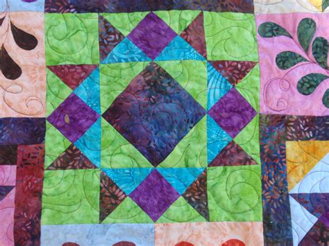 Quilts+Made+with+Batiks | This is my first batik quilt and the first one using fusible applique ...