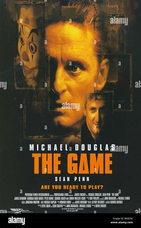 THE GAME -1997 POSTER Stock Photo - Alamy