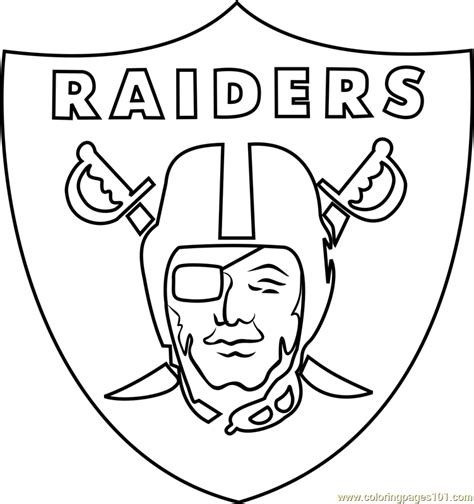 Free Printable Raiders Logo - Printable Word Searches