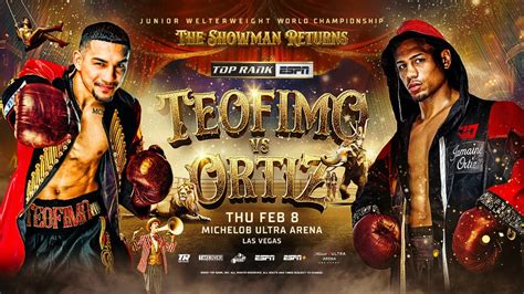 Teofimo Lopez Vows "Greatness" Against Jamaine Ortiz During Super Bowl Week - Latest Boxing News