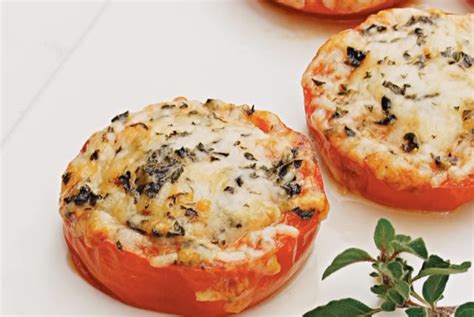 Baked Parmesan tomatoes - ONEjive.com