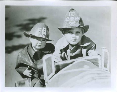 A rare vintage press shot of Our Gang's Spanky McFarland and Dickie ...