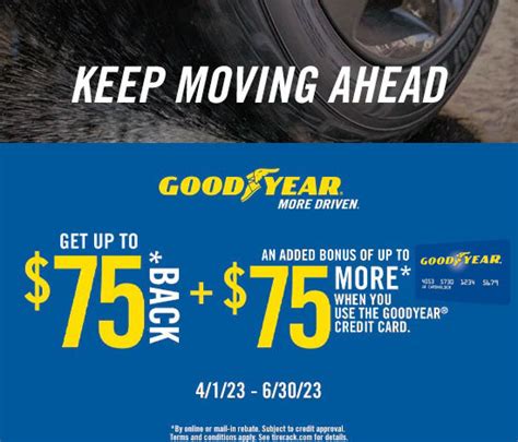 Goodyear: Up To $150 Rebate | Tires Etc