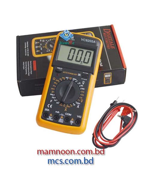 DEXLE VC-9205A Auto Power Off Digital Multimeter | MCS