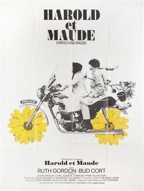 Harold and Maude Original R1980s French Grande Movie Poster ...