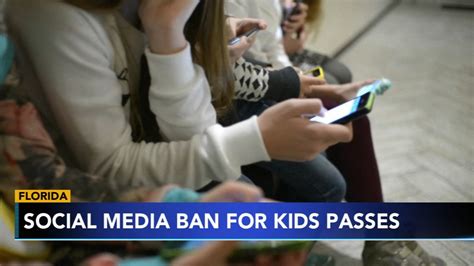 Florida House of Representatives passes legislation that would ban kids ...