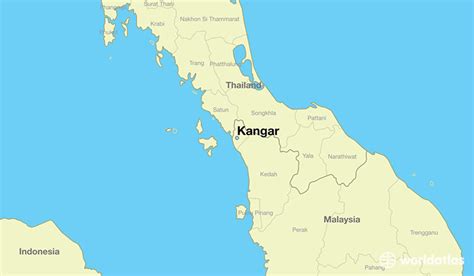 Where is Kangar, Malaysia? / Kangar, Perlis Map - WorldAtlas.com