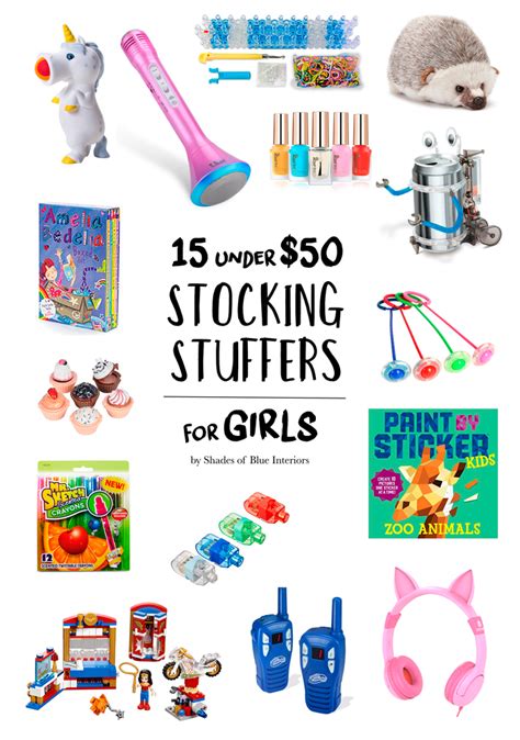 Stocking Stuffers for Girls - 15 Under $50 - Shades of Blue Interiors