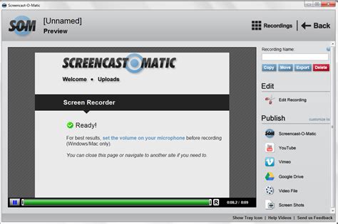 Screencast o matic editing - farmjuja