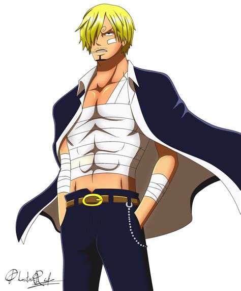 One Piece Sanji Transparent PNG - PNG Mart