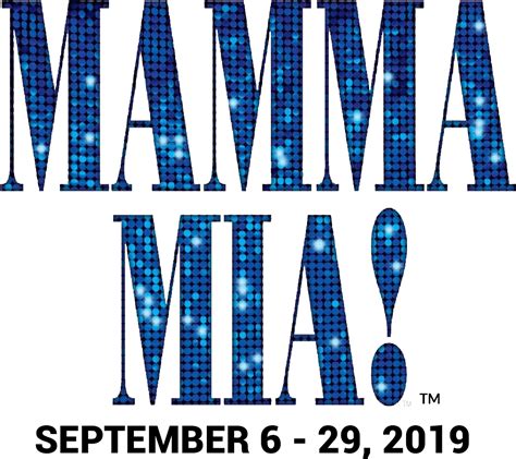 Download Mamma Mia Logo Transparent, HD Png Download - vhv