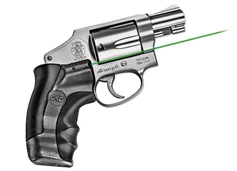 LG-350 GREEN Laser Sight for S&W J-Frame Round Butt Revolvers by Crimson | Laser Sight Pro