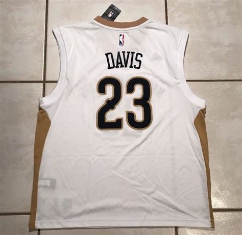 NWT ADIDAS New Orleans Pelicans Anthony Davis NBA Replica Jersey Men’s Large | eBay | New ...