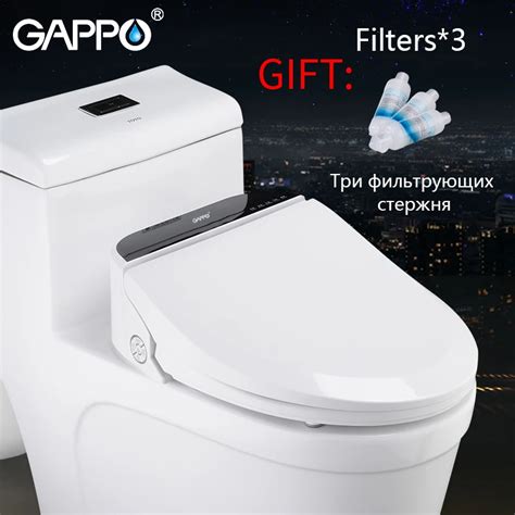 GAPPO Smart toilet seats electronic toilet seat cover bidet Washlet ...