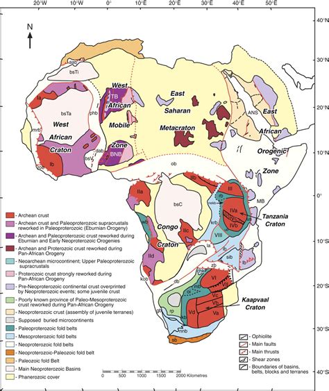 Geologic Map of Africa. From http://geosphere.gsapubs.org/content/5/1/23/F1.large.jpg