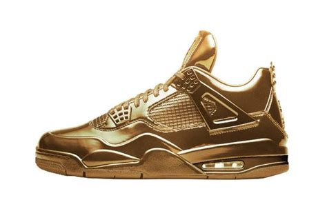 Donald Trump Should Definitely Buy These Gold Jordan 4s